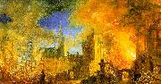 Daniel van Heil The Gunpowder Storehouse Fire at Anvers oil painting on canvas